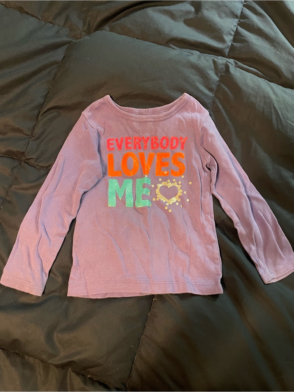 Kids Long Sleeve Shirt - “Everybody Loves Me"